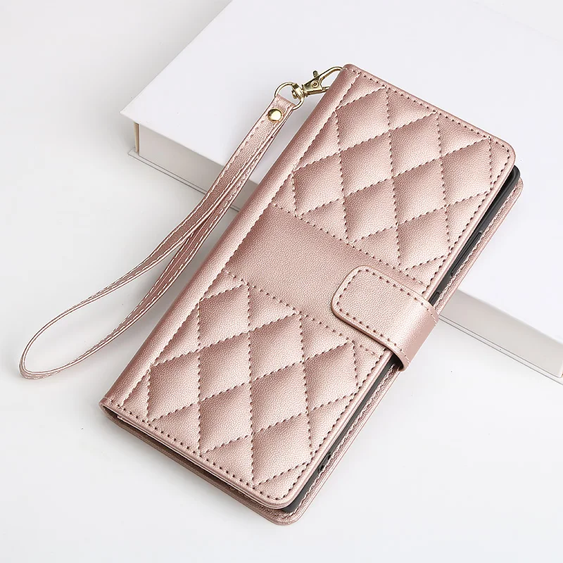 For Samsung Galaxy S8 S9 S10 S20 S30 S21 S22 S23 S24 Ultra S10 Lite Note 8 Note 9 S20 FE 5G S21FE Wallet Card Flip Leather Case_voghion.com