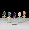 Natural Agate Essential Oil Bottle 3ML Decorative Bottle Refillable Crystal Perfume Bottle Wedding Anniversary Gifts 1