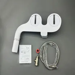 Ultra-Slim Toilet Bidet Attachment with Adjustable Water Pressure and Brass Inlet (1-2 RU IL BR CL Asia)