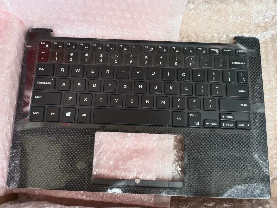 New For Dell XPS13 9343 9350 9360 P54G Touchpad Palmrest US 