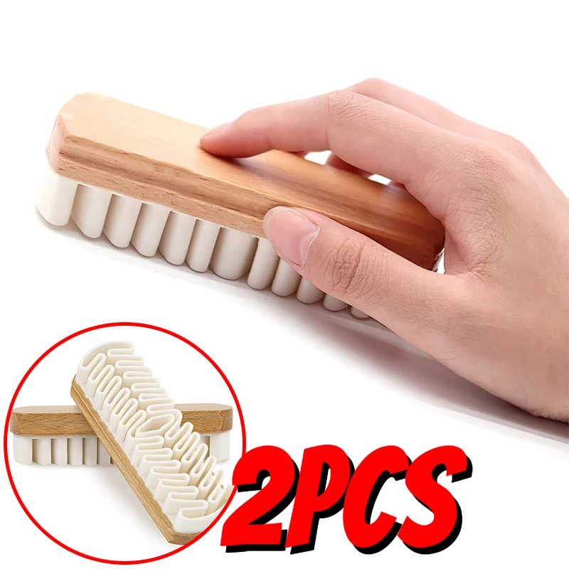 Spazzola Per La Pulizia Dei Dettagli Delle Parti Interne Dell'Auto Alcantara Camoscio Tessuti Per La Pelle Di Daino Spazzola Per La Cura Della Bellezz