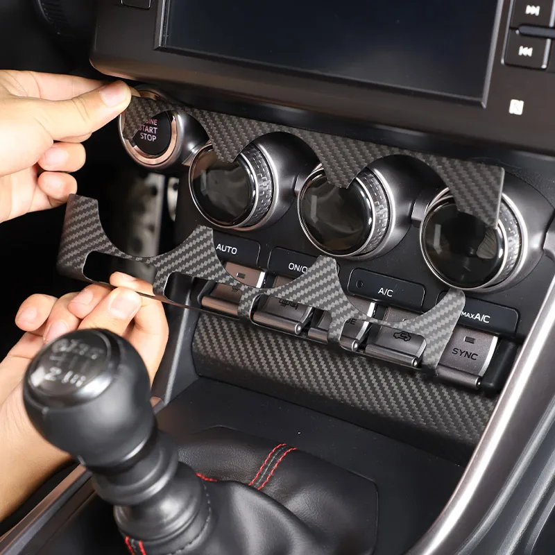 

Автомобильный Кондиционер из углеродного волокна, стикер для Toyota 86 2022, для Subaru BRZ 2022, аксессуары