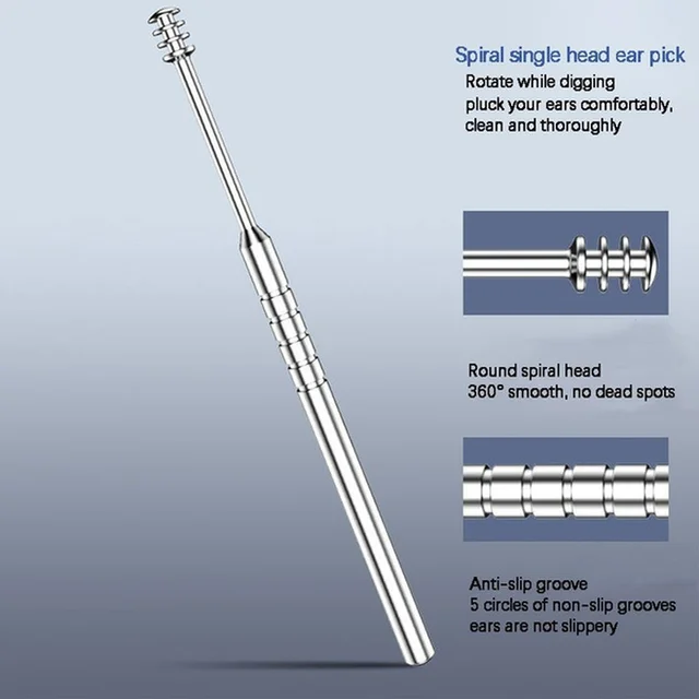 7Db In 1 Fülviasz -Eltávolító Fül Tisztító Készlet Válogatás Füldugó Tisztább Kanál Gondozás Tiszta Szerszám Baba Felnőttek Számára - Image 6