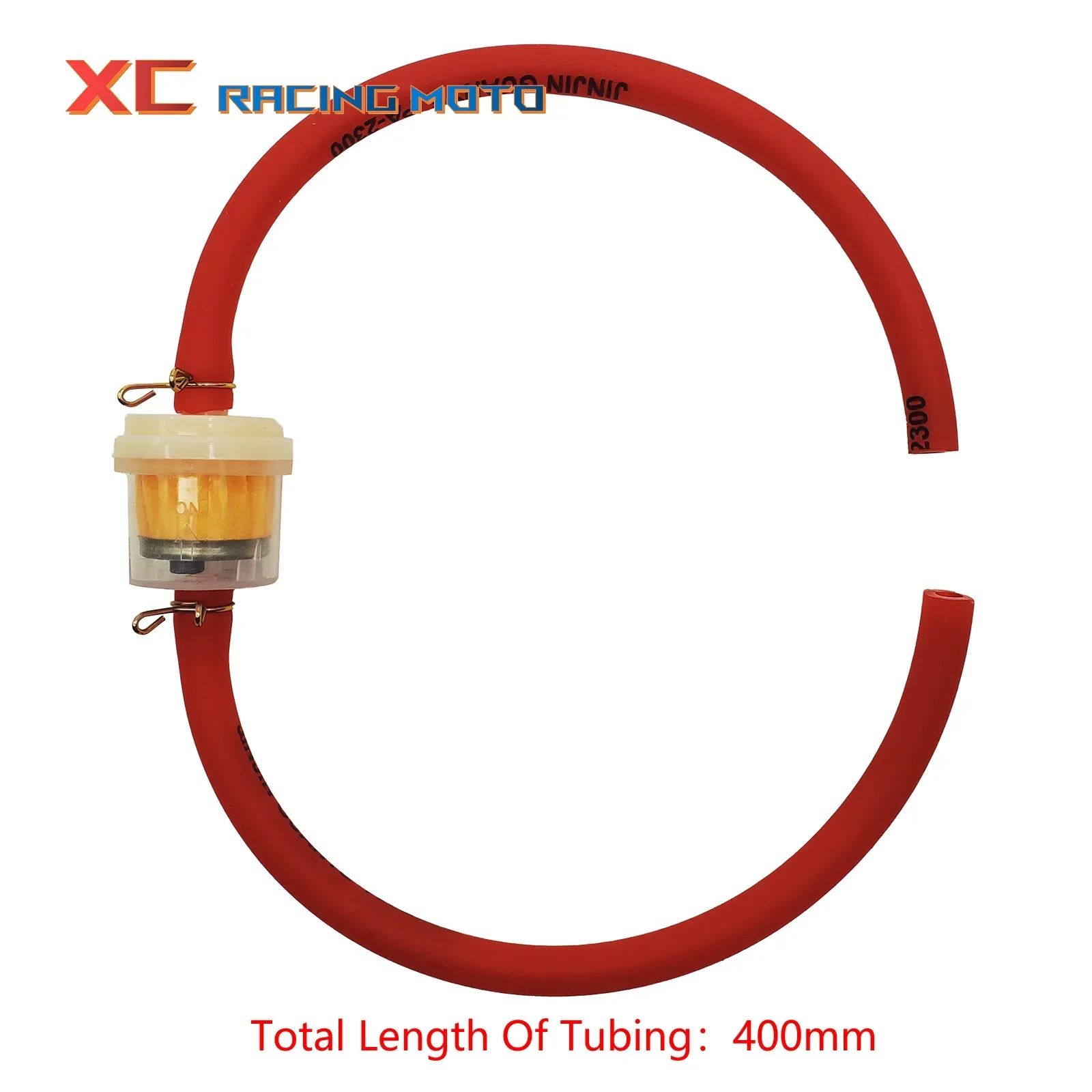 8mm Motorcycle Plastic Fuel Filter Dirt Bike Hose Line Petrol Pipe Fuel Gas Oil Tube Universal ATV Honda Yamaha Kawasaki KTM