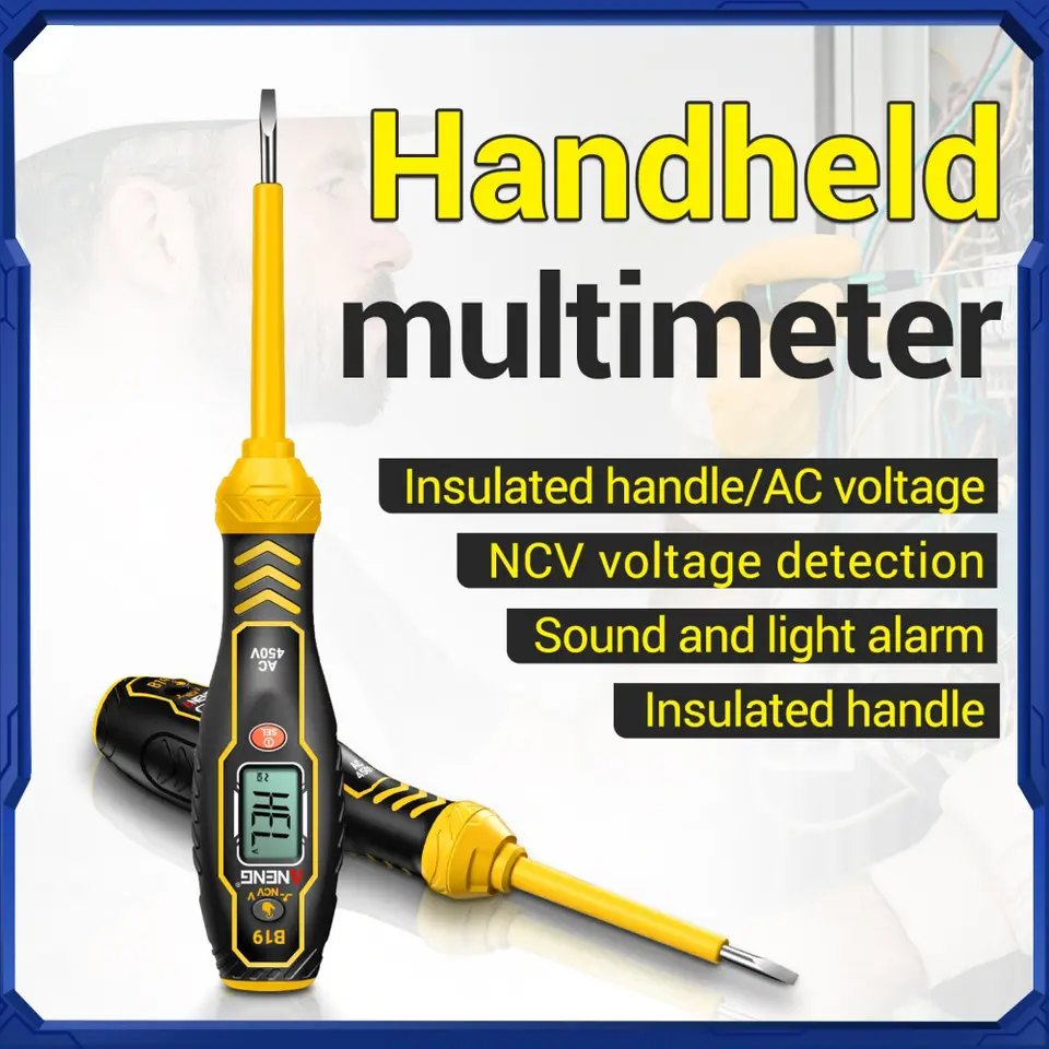 B16 Intelligent Sensing Digital Measuring Pen Non-Contact 30V-1000V Voltage Detector NCV Voltage Probing Tester Meter Tools image 3