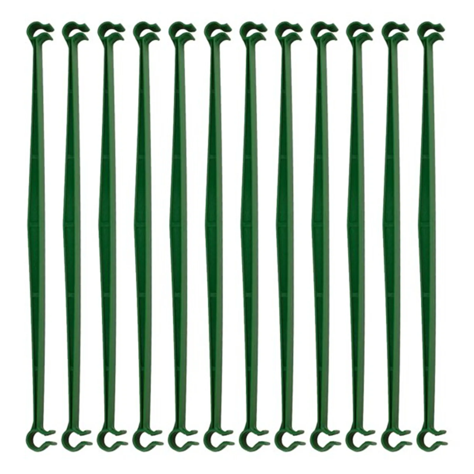 12 Pcs Garden Vegetables Stakes For Plant Cage Support Tomato Cage For Vertical Climbing Plants 11mm Stake