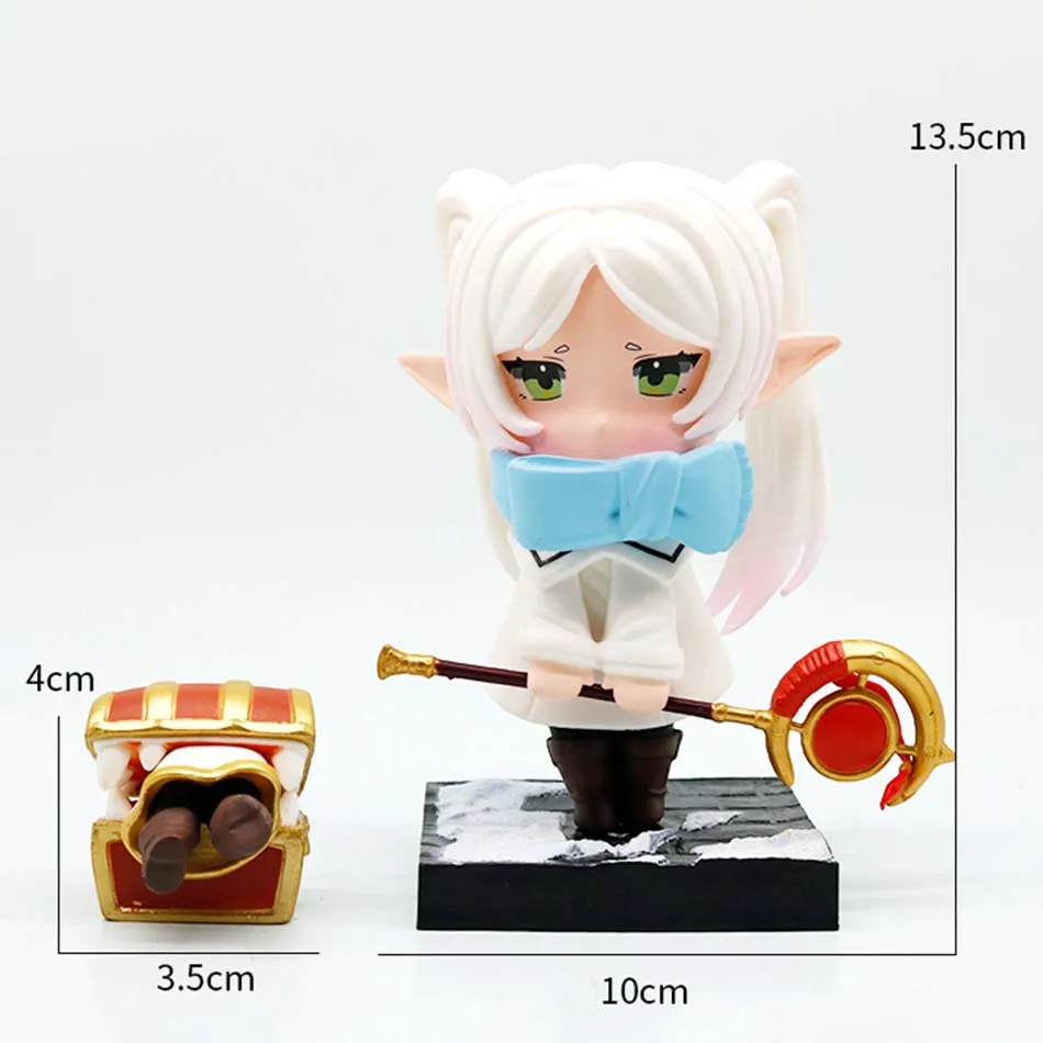 Anime Frieren Action Figures PVC Desktop Ornament Collection - Decorative Statue