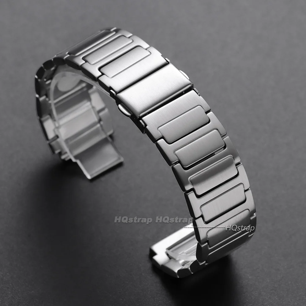 Sleek Quick Release Stainless Steel Smart Watchband Replacement Strap