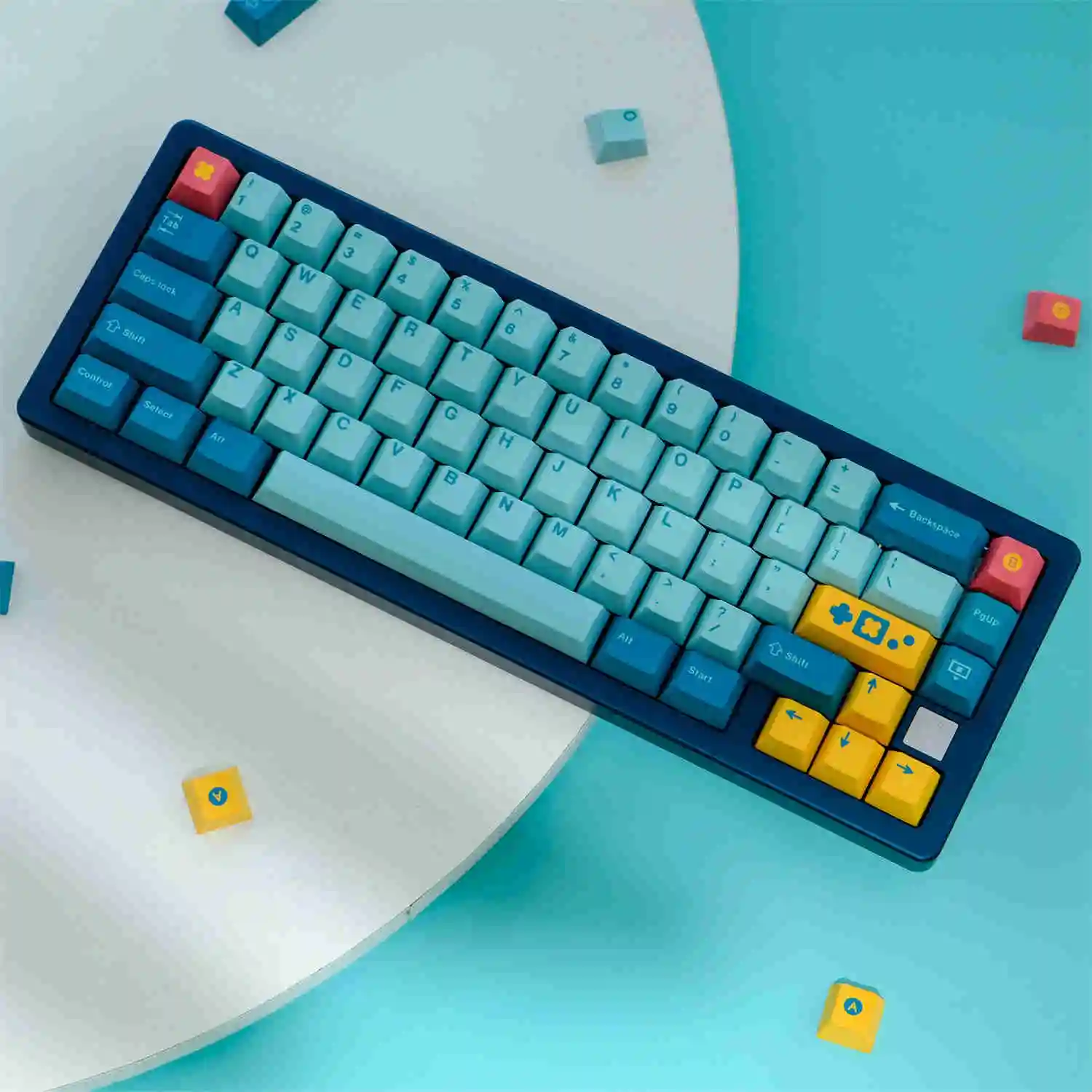 gmk retrocast keycaps pbt tintura sublimação chave tampões cherry perfil keycap para keychron anne ikbc poker