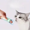 1PC Cat Strip Feeder Cat Strip Scoop Squeezer No Dirty Hands Pet Meat Mash Snacks Cat Food Feeding Scoop 4