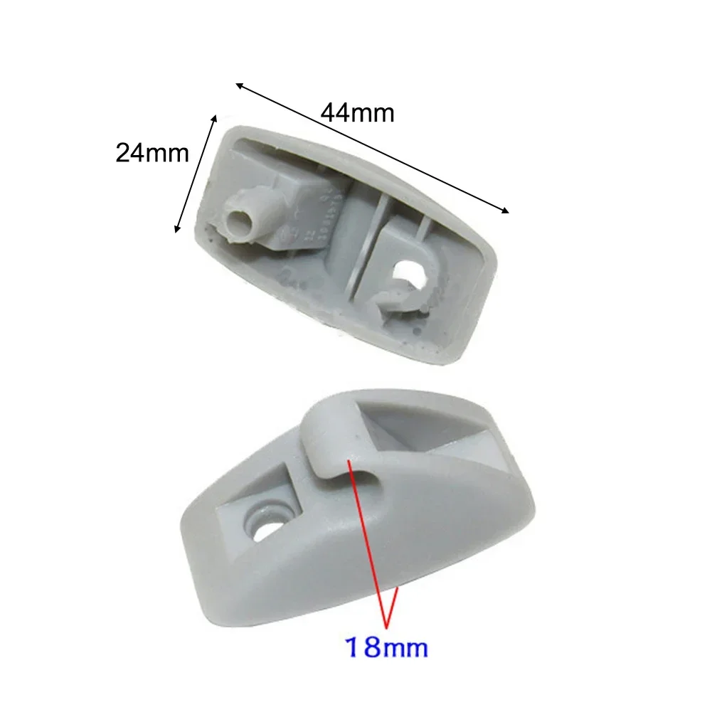 2Pcs Car Sun Visor Support Clip Retainer Hanger Sun Visor Hooks Sunshield Bracket Clip 191857559 For Rabbit For MK1 MK2