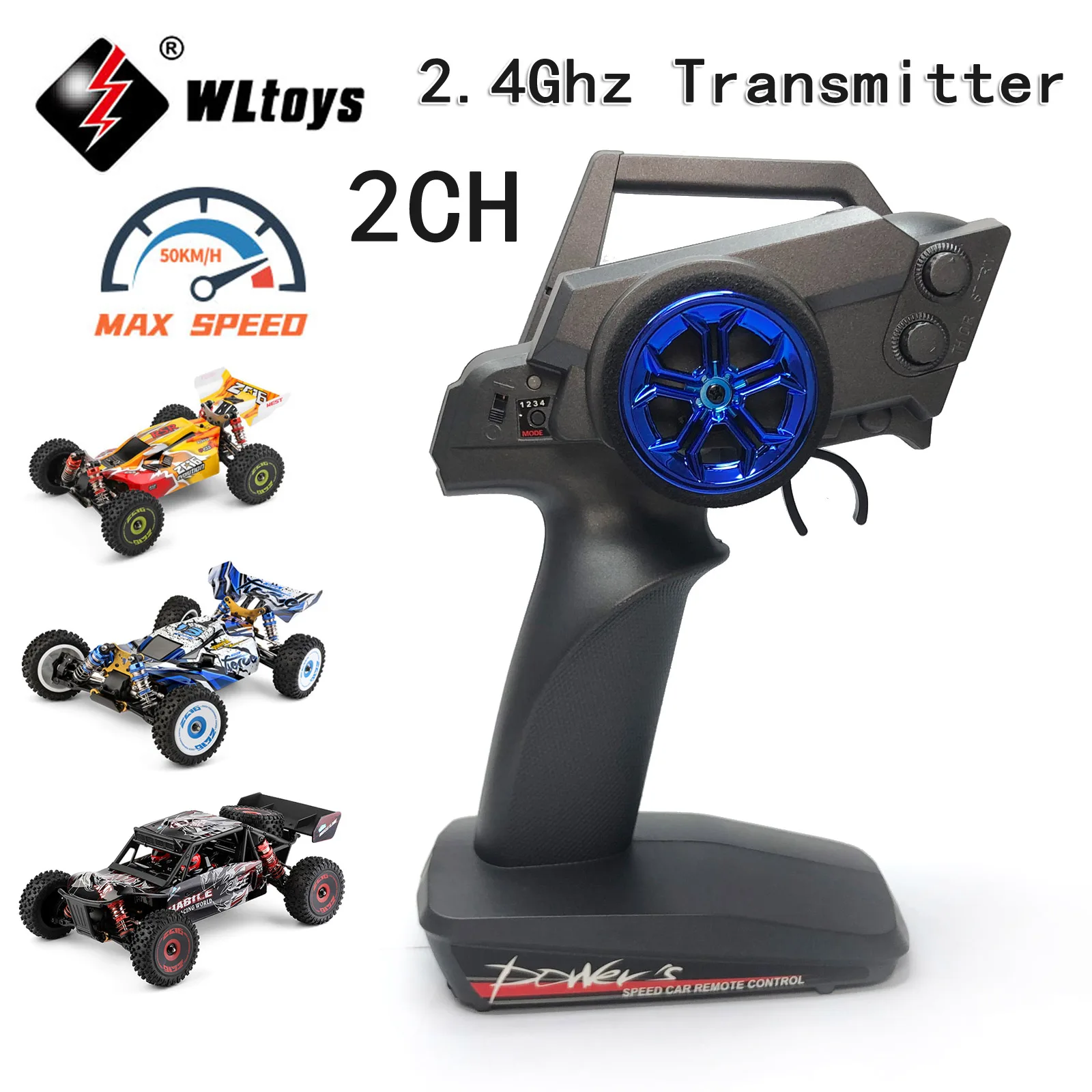 

Оригинальный Автомобильный пульт дистанционного управления Wltoys 124017 124016 V2 дистанционное управление передатчик приемник Замена WLtoys пульт дистанционного управления синяя ручка