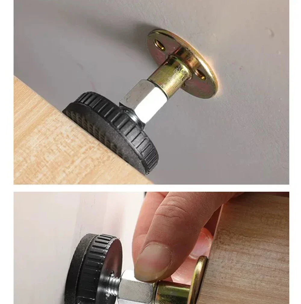 Furniture Chair Leg Cover Hardware Tools Mount Rubber Feet Stabilizers Stoppers Adjustable Fixed Self-Adhesive Cabinet Bed Shock