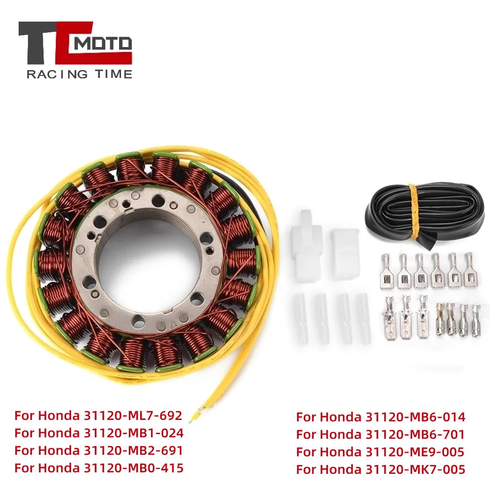 Bobina Dello Statore Del Generatore Di Magneto Del Motociclo Per Vt700C Shadow Vt750C Vt800 Shadow Generator Magneto Muslimate