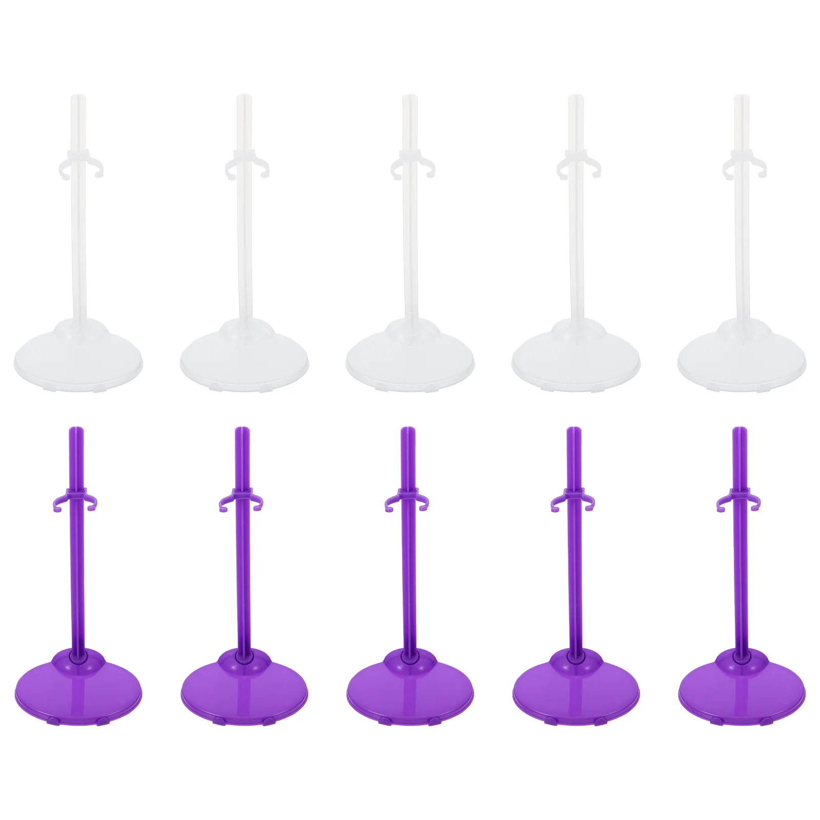 

Plastic Portable Durable Clip Doll Support Display Stand for Home Room
