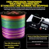 GHOTDA 8 Braided Fishing Line 100M Advanced Braid 8 Strands 0.14mm-0.55mm 18-78lb Multifilament PE Lure Line Braided Line 4