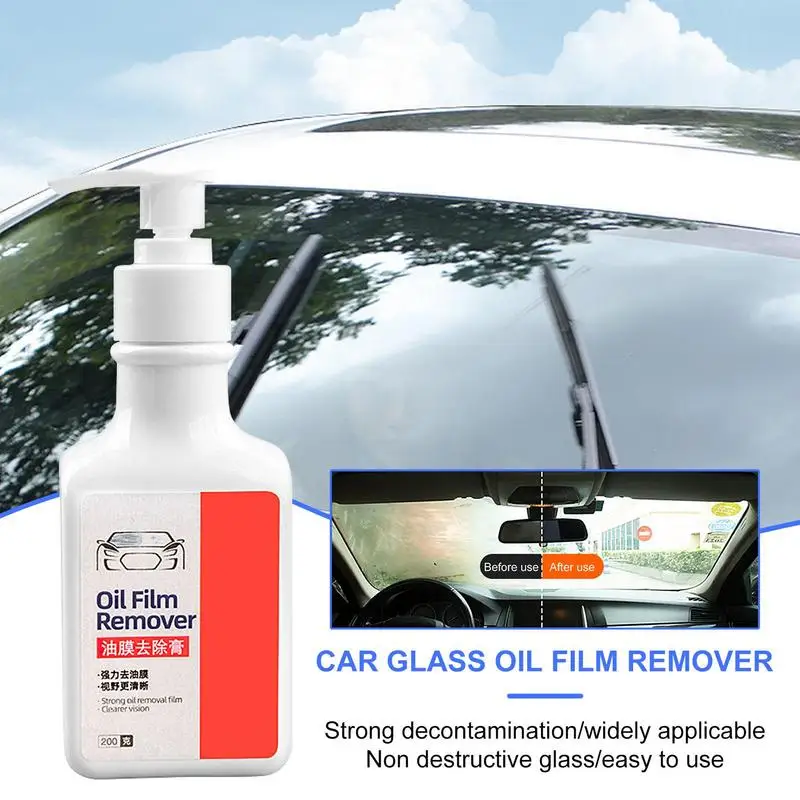 

Windshield Cleaner Car Glass Oil Film Removing Glass Cleaner Waterproof Auto Car Glass Polishing Glass Oil Film Removing Paste