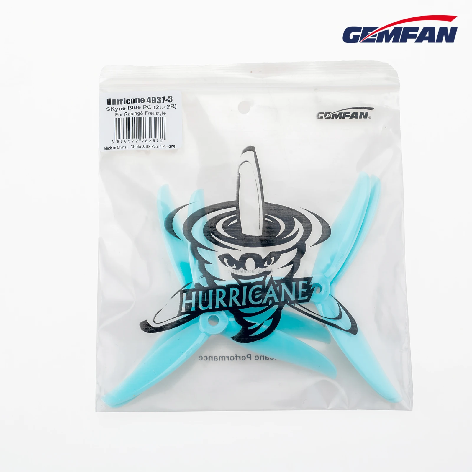 Gemfan 4937 Propeller 3-blade Props for FPV Drone 5inch Freestyle 4pcs/bag 2CW+2CCW
