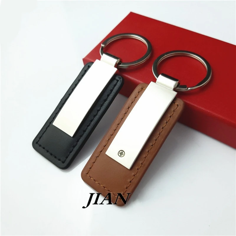 Personalised Leather Key Case With Car Logo Free Car Logo 