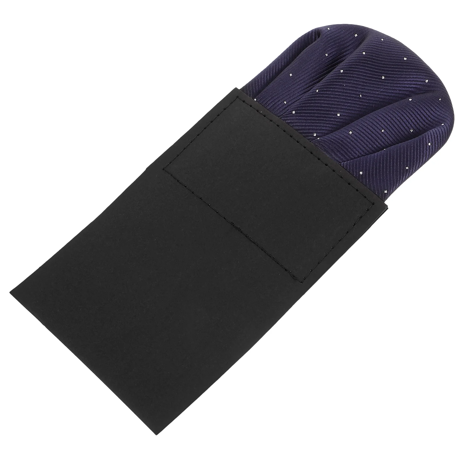 

Мужской деловой однотонный платок из искусственной кожи (kd09 Navy)