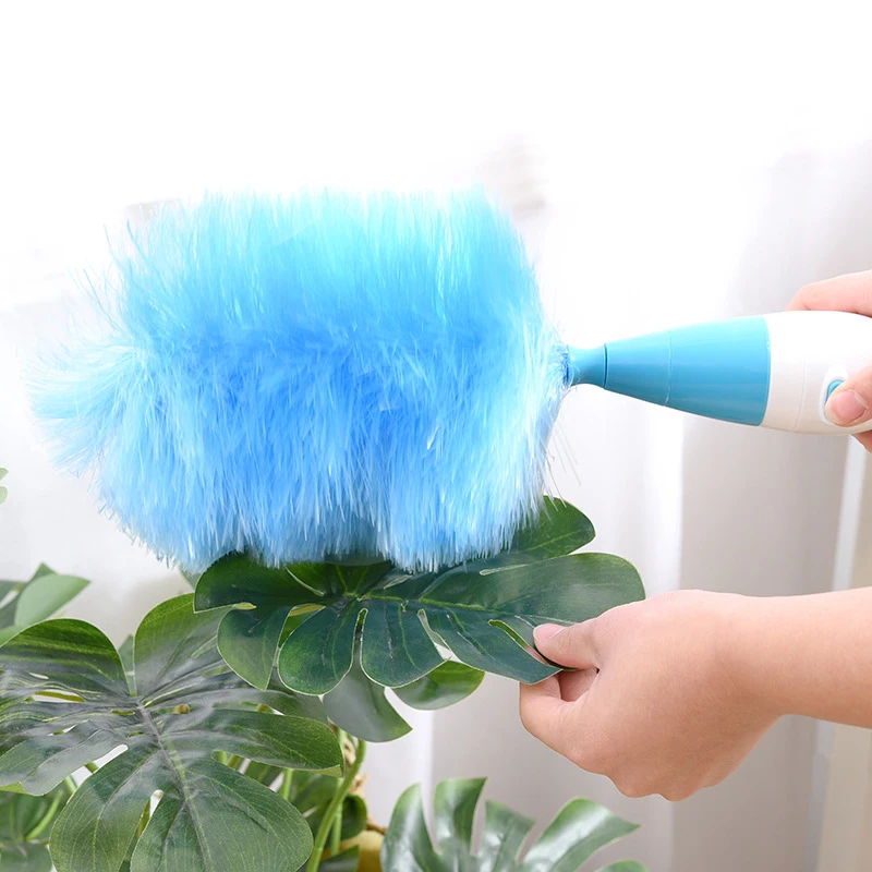 Plumeau Télescopique Anti-Poussière Lavable - Brosse Souple Pour Meubles Et Sols