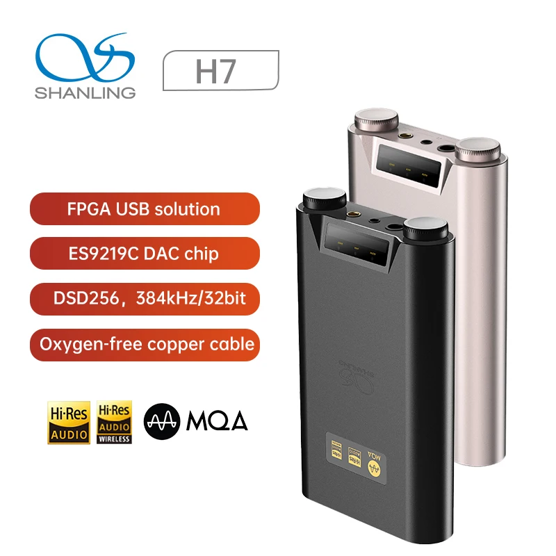 SHANLING H7 チタニウム Titanium 純正ケース付き Shanling H7 SHANLING H7 チタニウム Titanium 純正ケース付き Shanling H7