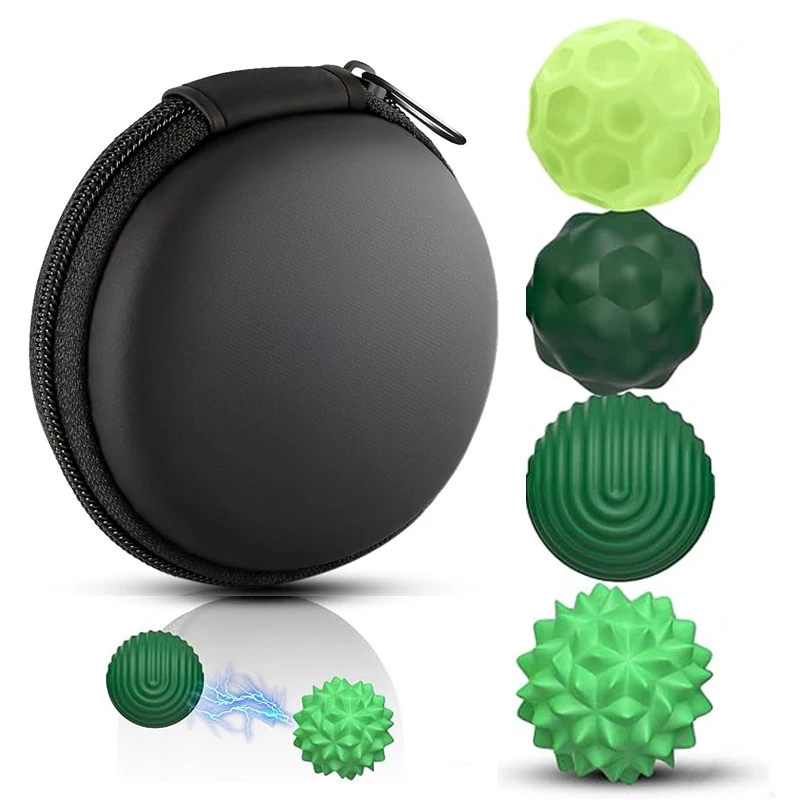 Silicone Magnetic Sensory Balls Fidget Toy Worry Balls Autism Calming Fidgeting Toy Kid Adults Anxiety Relief Stress Sensory