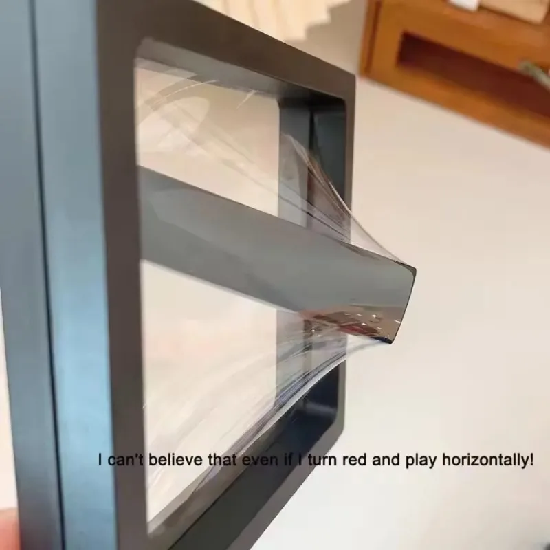 L/M/S Simple Film Suspension Box Transparent PE Film Jewelry Box Ins Style Earrings Necklace Storage Packaging Storage Container