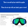 -1.5 To -10.0 Myopia Swim Eyewear Silicone Large Frame Anti Fog Swimming Goggles Custom Different Degree For Left Right Eyes 6