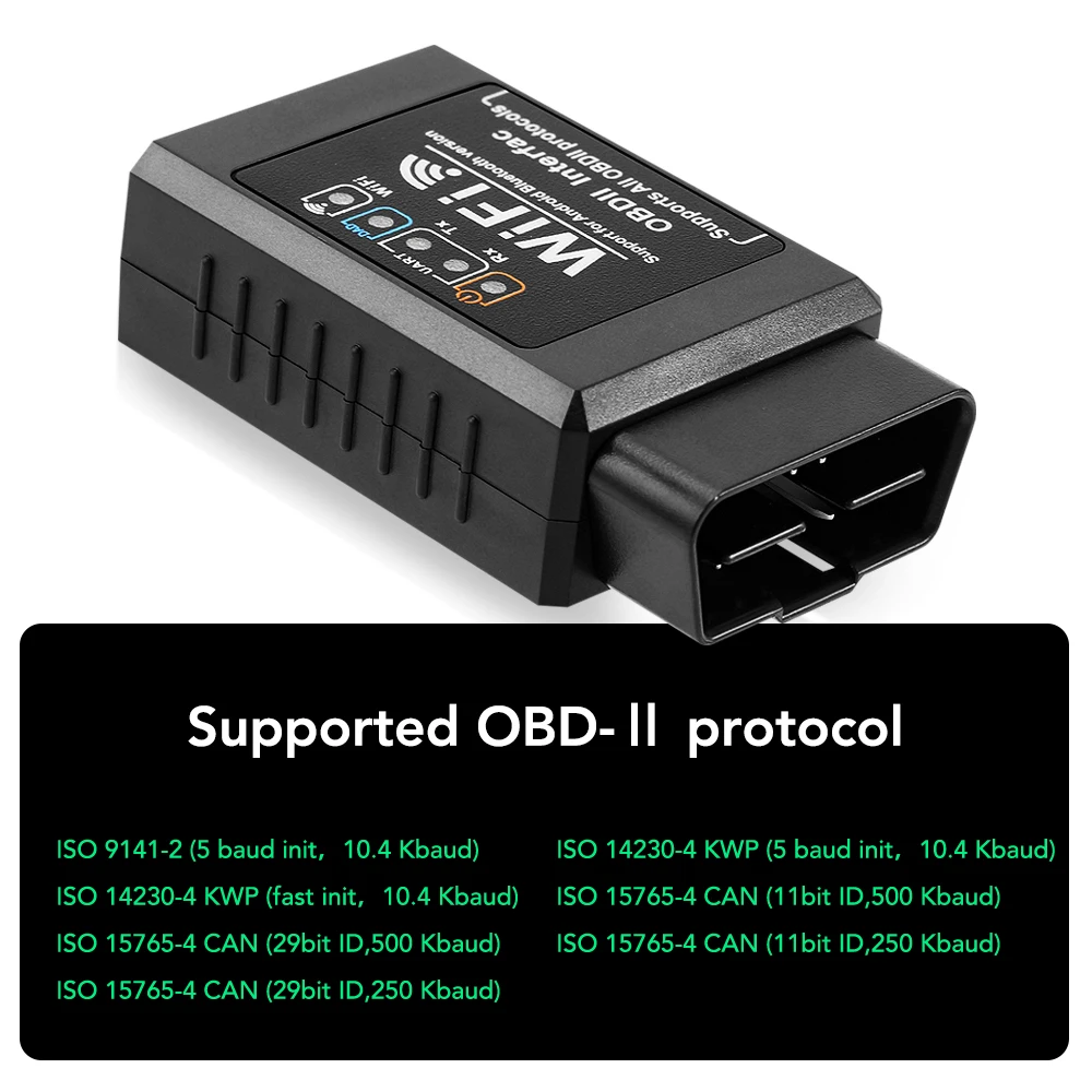 OBD2 WIFI ELM327 V1.5 сканер автомобильный диагностический инструмент ...