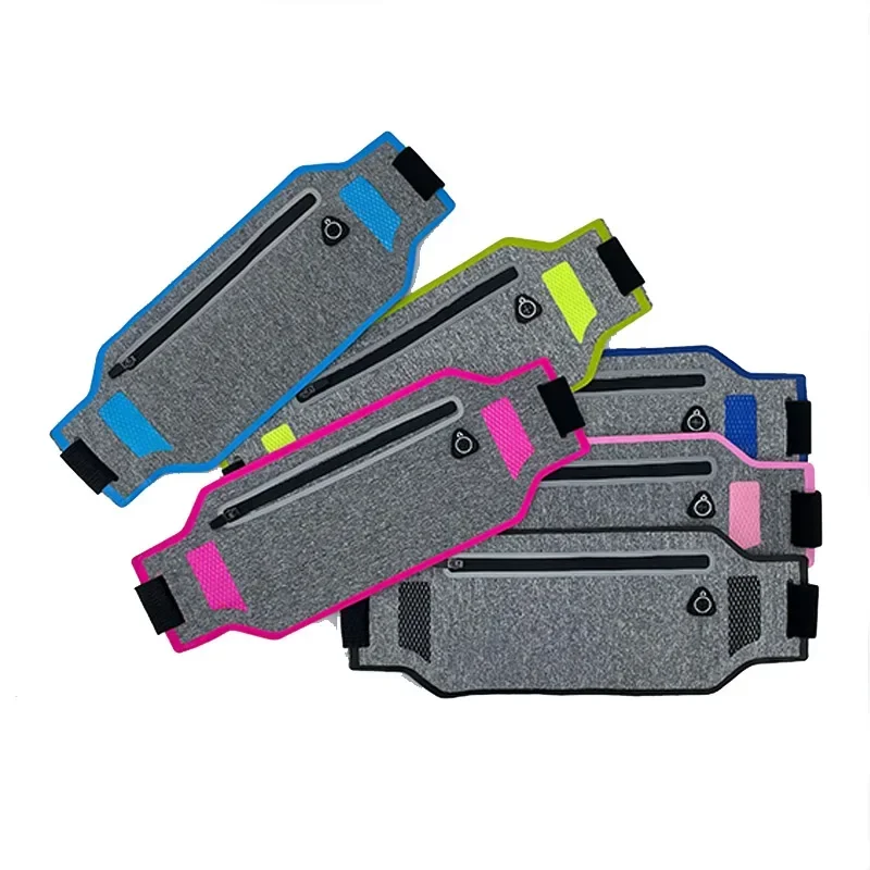 Outdoor Running Bags Fitness Ultra-thin Mobile Phone Waist Pack Elastic Sports Waterproof Close-fitting Mobile Phone Belt Bag 6