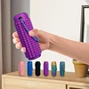 New Little Ouchies Fidget Pocket Mini Fidget Toy Spiky Grippie Stim Keychain Venting Key Pendant For Anxiety Relief Positive2025 4
