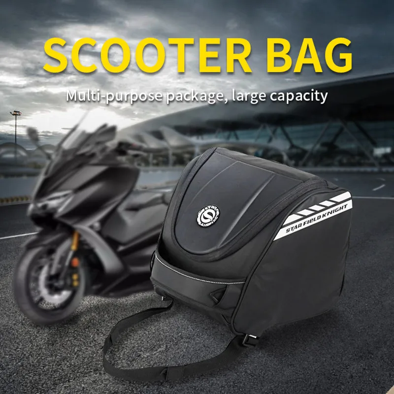 SKB-337 Motorcycle Cross Bag Waterproof Motorbike Fuel Tank Bag Large Capacity Motorcycle Shoulder Luggage Black motorcycle tank bag