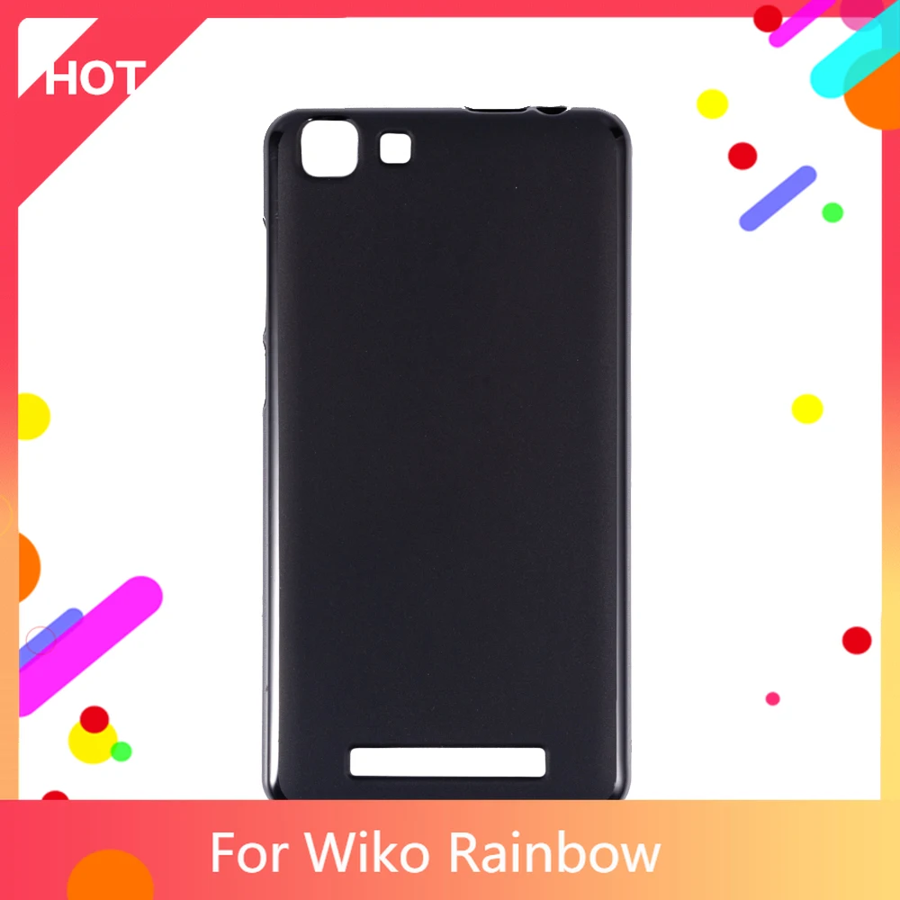 Custodia Arcobaleno Cover Posteriore In Silicone Morbido Opaco Tpu Per Wiko Rainbow Phone Case Slim Antiurto
