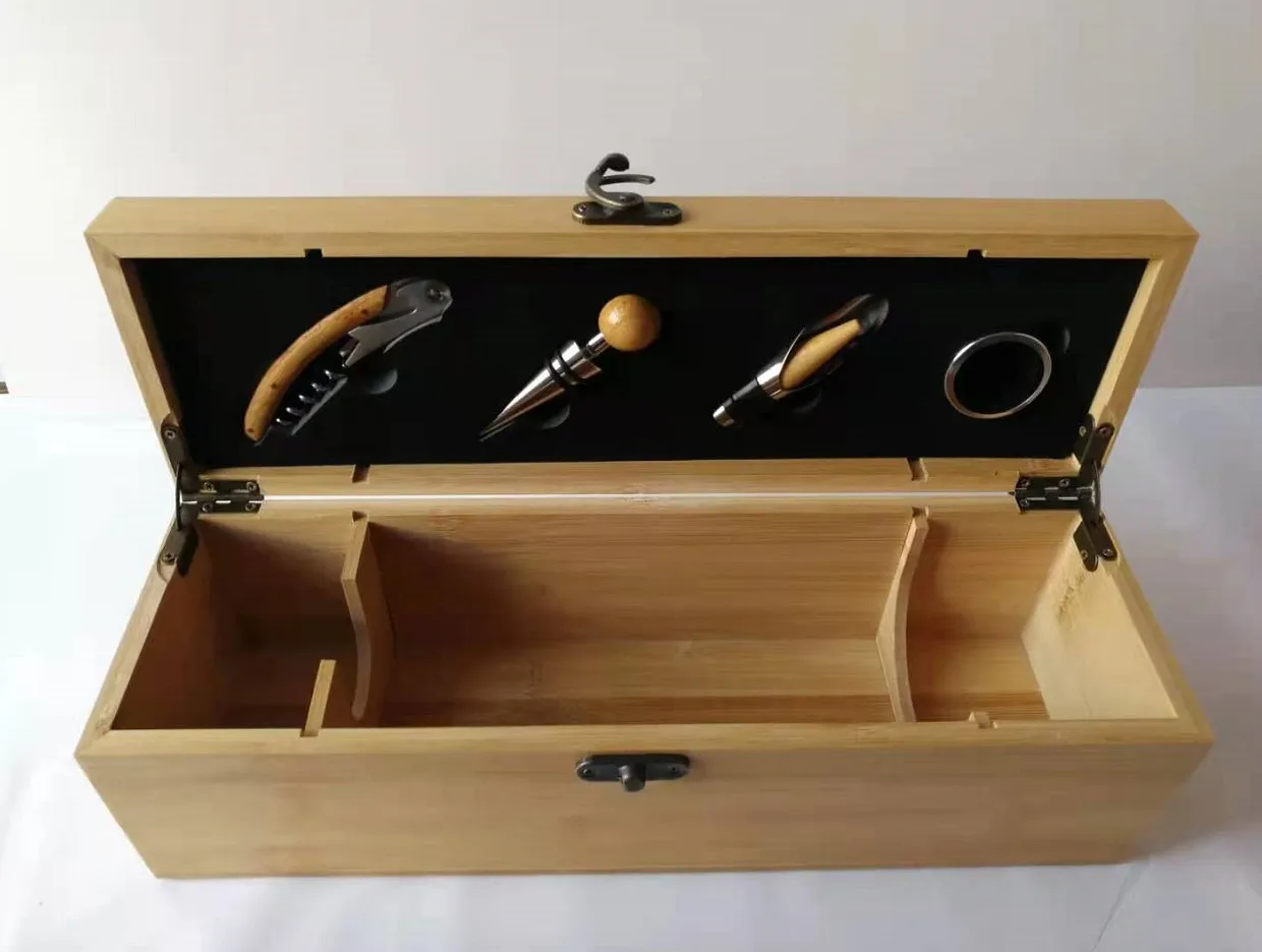 ShyaWorld - Coffret Cadeau Vin Similicuir - Accessoires Inclus : Tire-bouchon, Bouchon, Doseur
