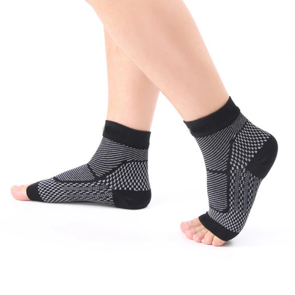 1 Pair Protective Sport Football Ankle Support Compression Sleeve