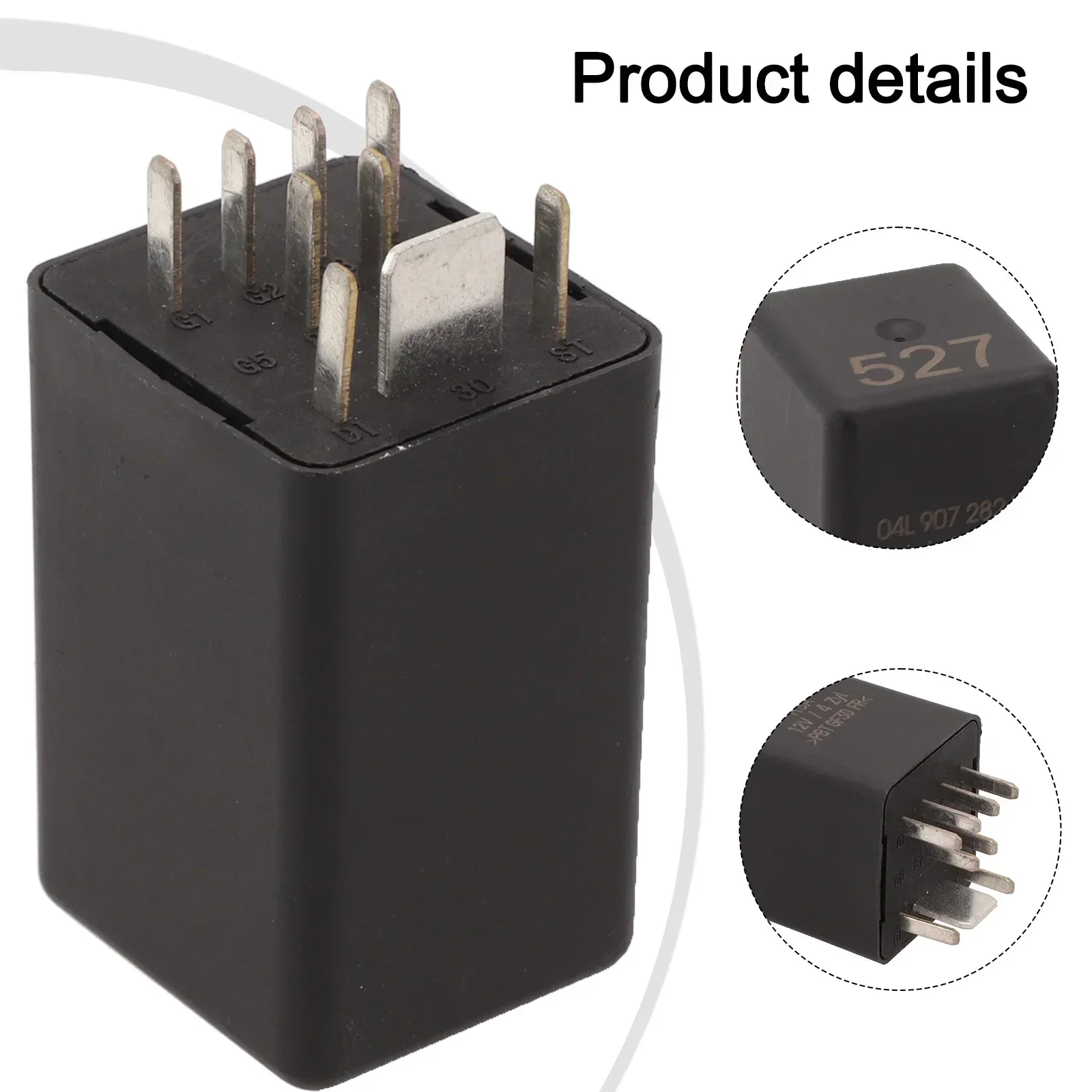 ちな Glow Plug Heater Relay For Skoda For Seat 1.6 2.0 04L907282B