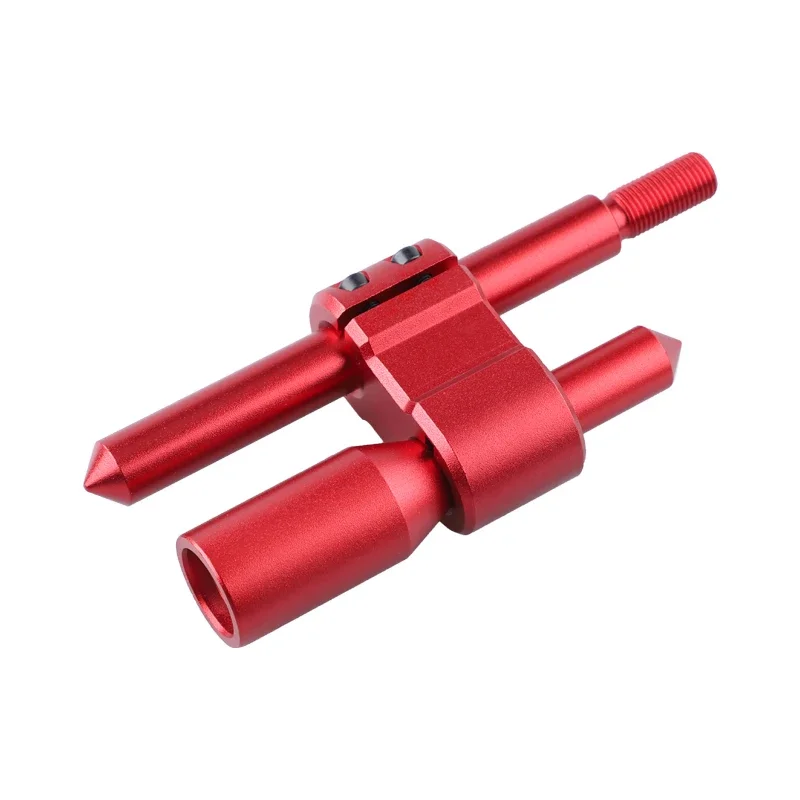 Car Aluminum High quality M12*1.25 H Type Shift Knob Extension Adjustable Extender Gear Shifter With Three Adapters