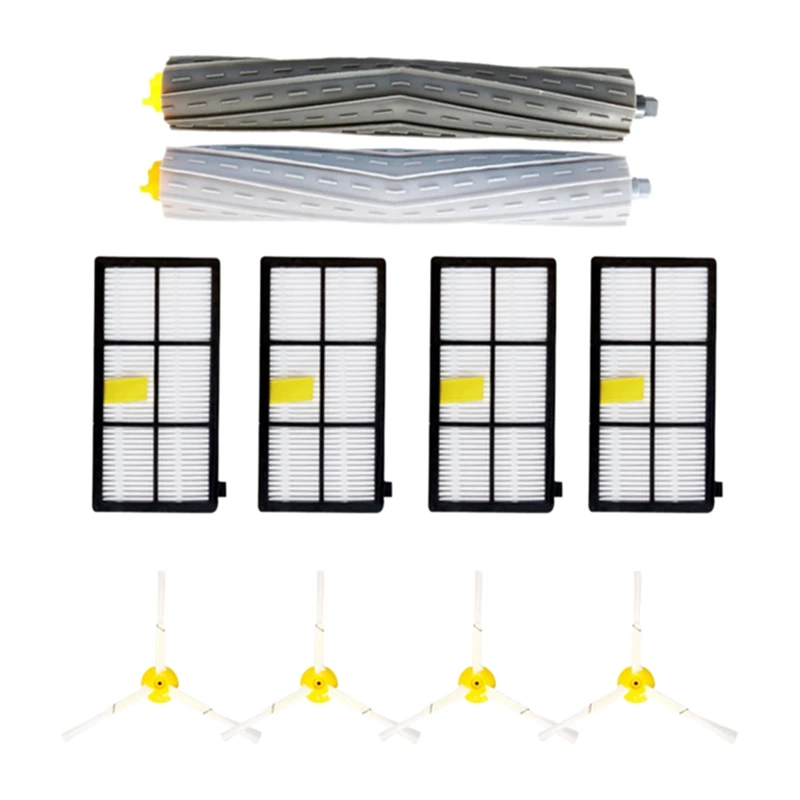 

Запчасти для Irobot Roomba, аксессуары серии 800 860 865 866 870 871 880 885 886 890 900 960 980, основная боковая щетка, Hepa фильтр