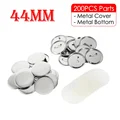 200pcs 44mm metal
