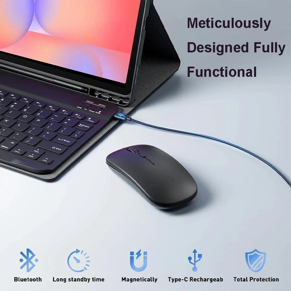 Bluetooth Keyboard Cover Case
