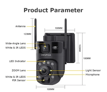 WiFi PTZ Security Camera 25