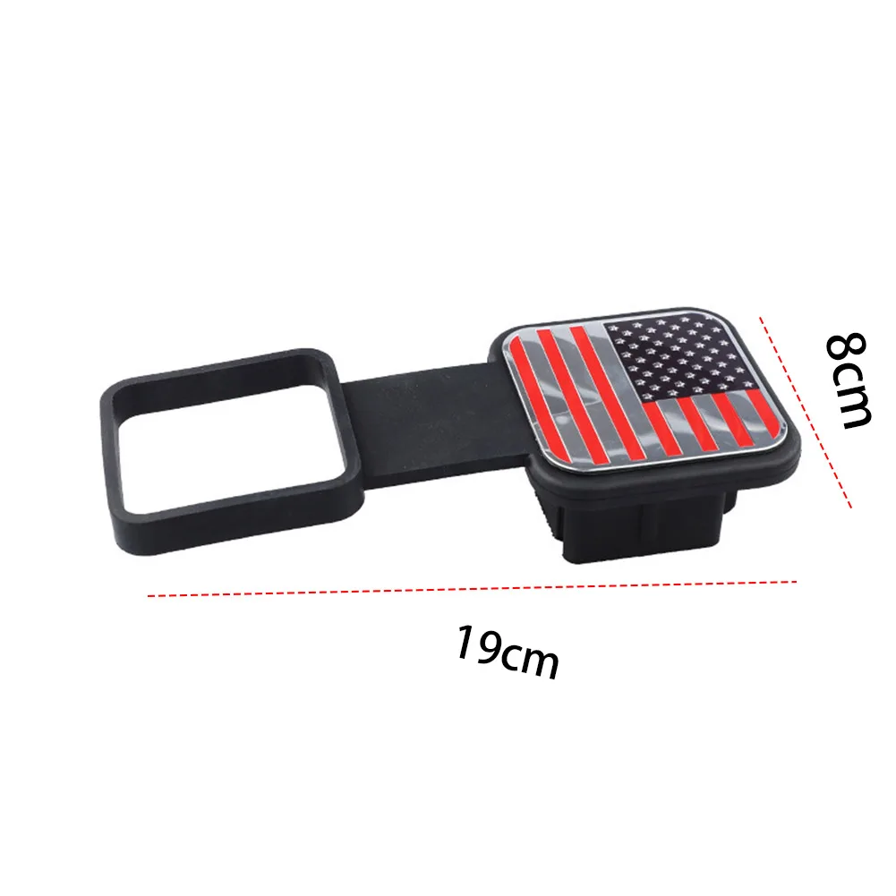 Trailer Hitch Receiver Cover Plug Waterproof Dustproof 2 Inch Receiver Auto Square