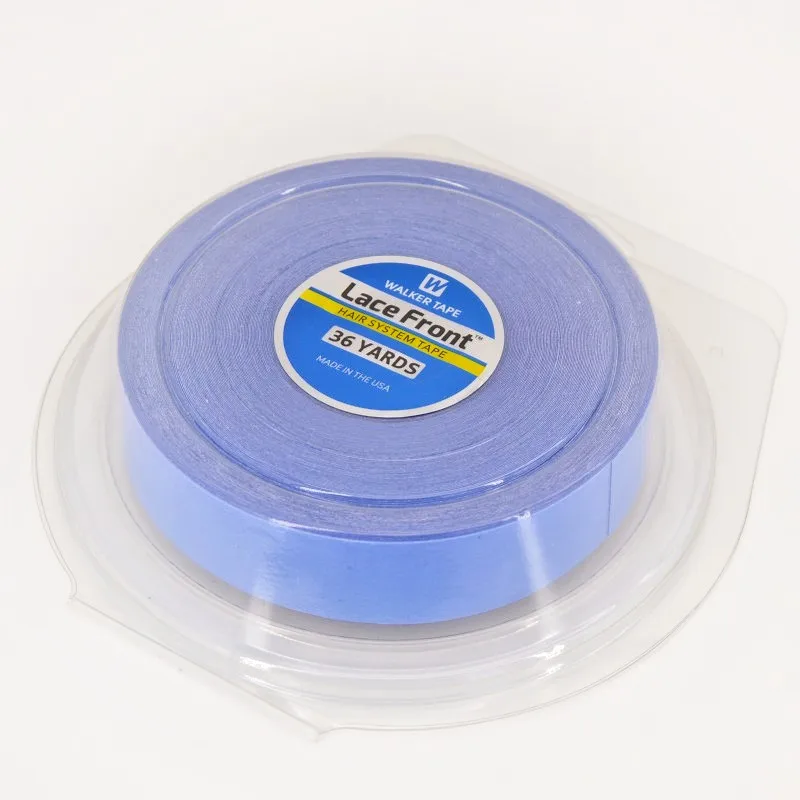 Double Sided Tape Hair Extension Tape Hair Tape Wig Tape Hair Extension Tool Lace Front Support Blue