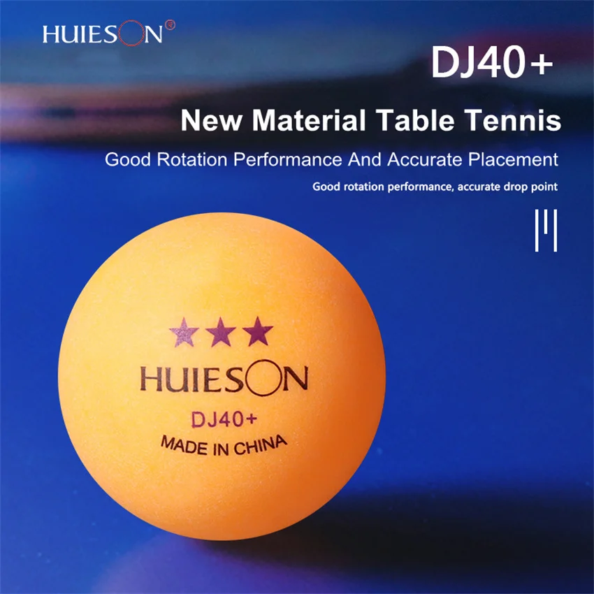 Table Tennis Balls 20-100 PCS ABS 40+ New Material Professional Training