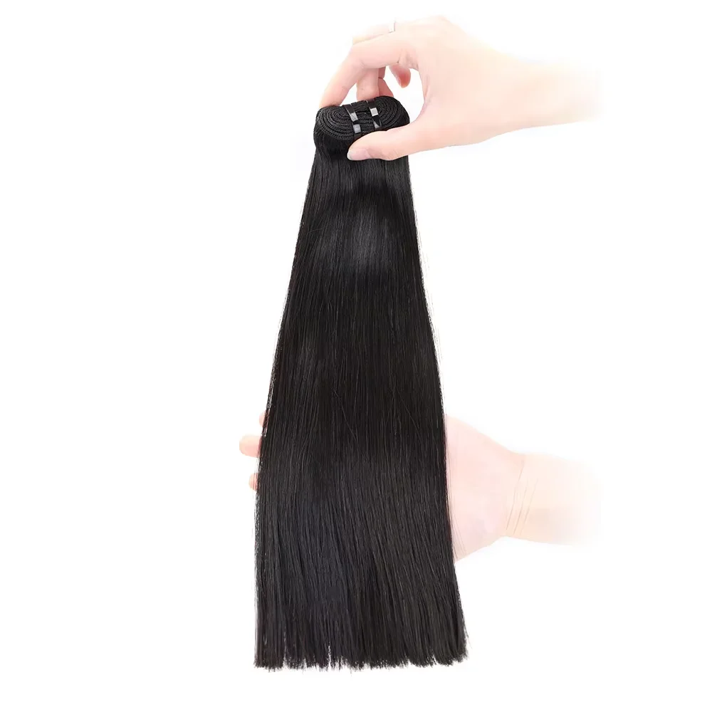 Bone Straight Vietnamese Hair Bundles High Quality Bone Straight Human Hair Weave Bundles Natural Black Human Raw Hair Bundles