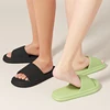 Plus 46-47 Women Slippers Summer Men Flat Non-slip Sole Flip Flops Bathroom Indoor Ladies Shoes Outside Beach Sandals 3