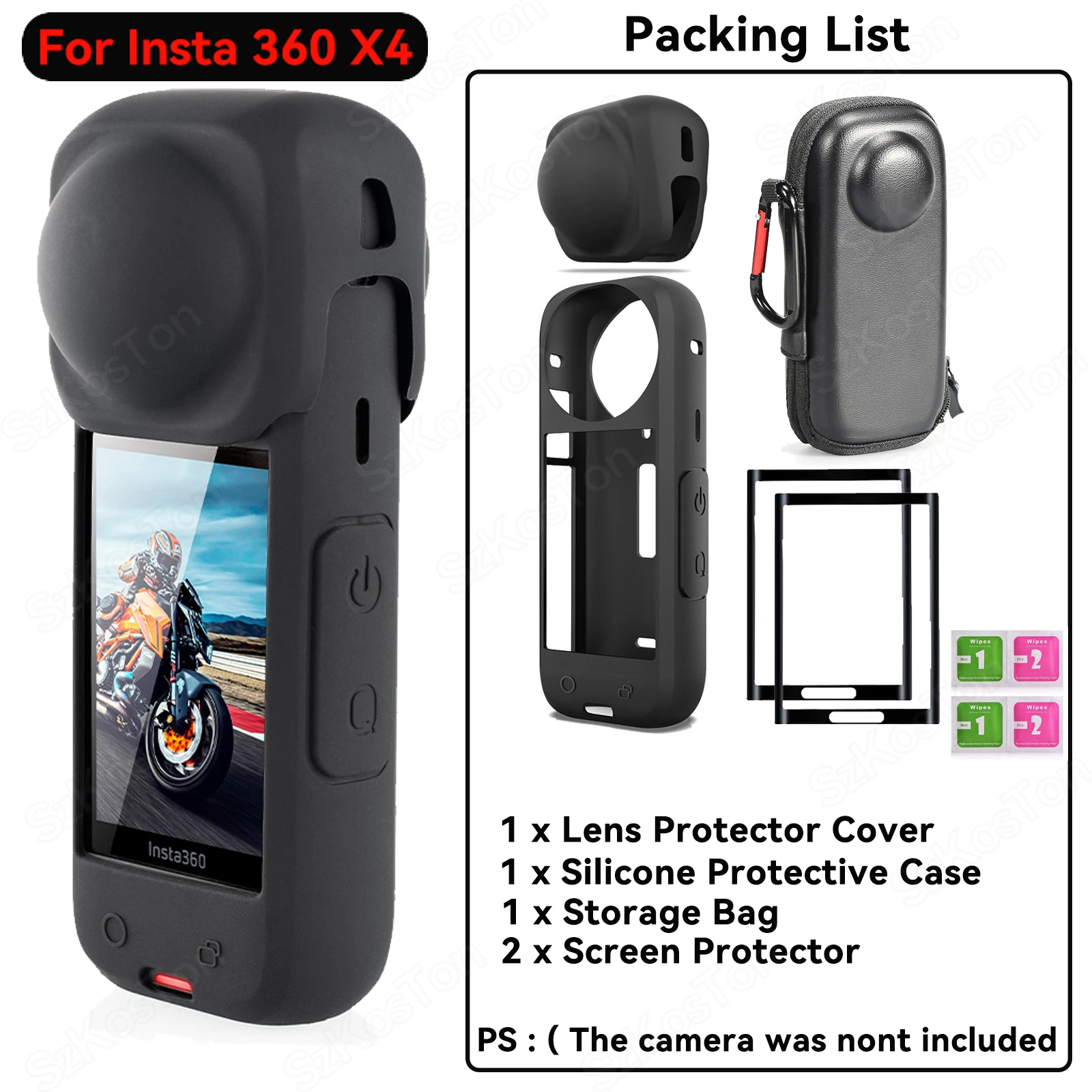 For Insta360 X4 kitF