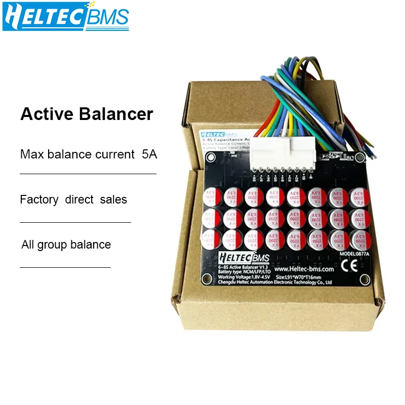 Heltec Wholesale Active Battery Equalizer Balancer (5A, 3-16 Cells)