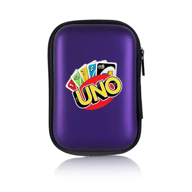 UNO Travel Zipper Case Carry Board Game Cards Storage Package For